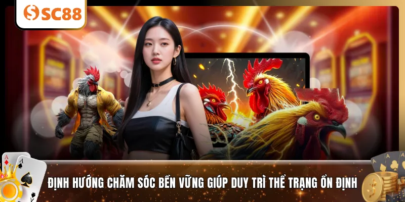 Định hướng chăm sóc bền vững giúp duy trì thể trạng ổn định