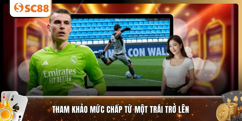 Tham khảo mức chấp từ một trái trở lên 